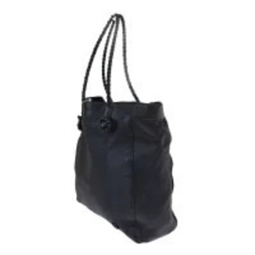 Gucci tote black bag leather shoulder Black